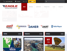 Tablet Screenshot of eaglecopters.cl
